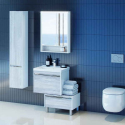 Комод Aquaton Капри 60 бетон пайн