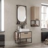 Тумба с раковиной и столешницей Aquaton Лофт Фабрик 65/Одри Soft 42 дуб кантри